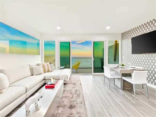 Stunning Views Malibu Vacation Rental One Bedroom on Beach