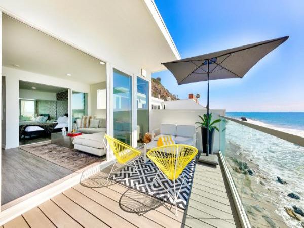 Stunning Views Malibu Vacation Rental One Bedroom on Beach