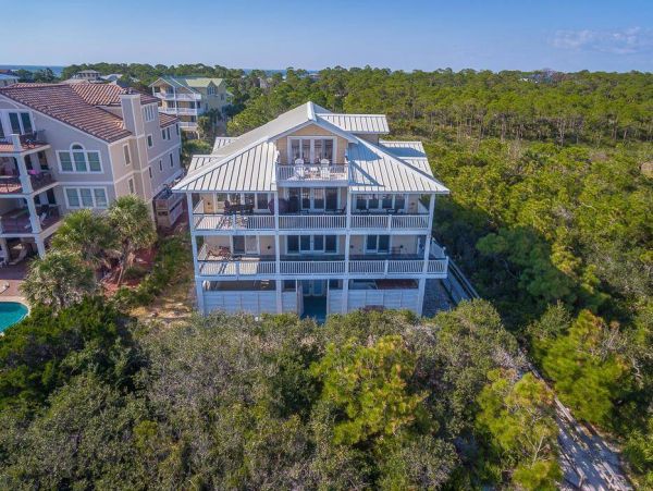 Beach Front Eight Bedroom Home with Private Pool Gulf Views