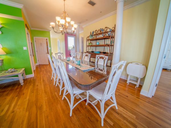 Beach Front Eight Bedroom Home with Private Pool Gulf Views