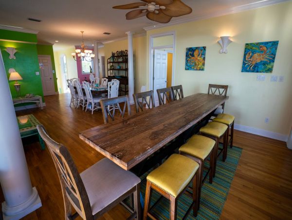 Beach Front Eight Bedroom Home with Private Pool Gulf Views