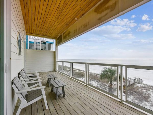 Ocean-Front Panama City Seven Bedroom Vacation Pool Home