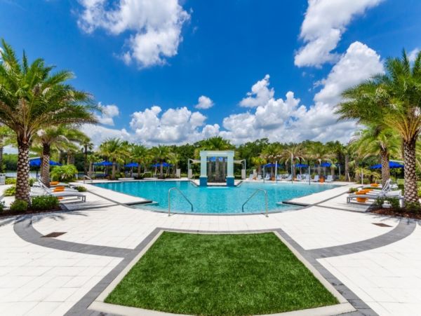 Ten Bedroom Vacation Pool Home in Kissimmee Sleeps 21 Guests