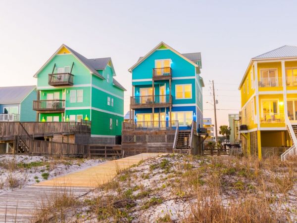 On Beach Gulf Shores Vacation Pool Home Eight Bedrooms
