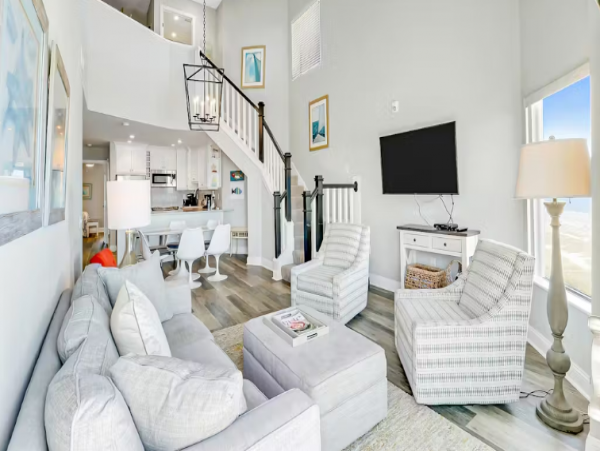 Hilton Head Vacation Penthouse with Loft Ocean View