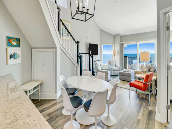 Hilton Head Vacation Penthouse with Loft Ocean View