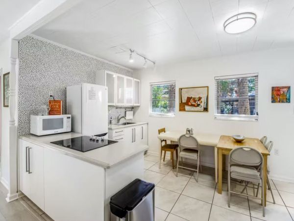 Two Waterfront Vacation Cottages with Dock in Sarasota