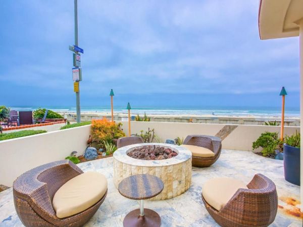 On Beach San Diego Vacation Condo Two Bedrooms Ocean Views