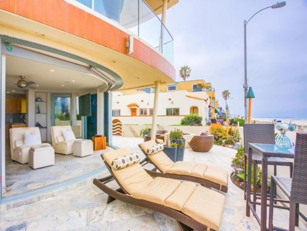 On Beach San Diego Vacation Condo Two Bedrooms Ocean Views