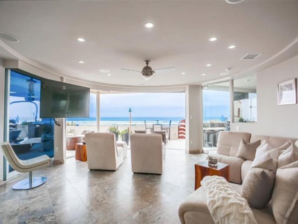 On Beach San Diego Vacation Condo Two Bedrooms Ocean Views