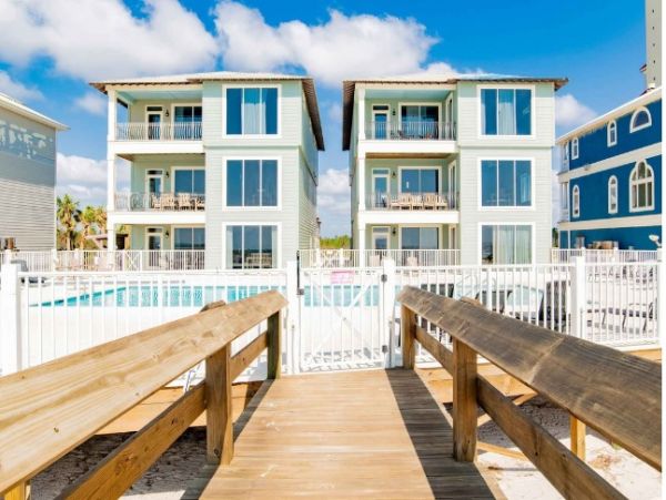 Beach Front Orange Beach 7 Bedroom Vacation Home Sleeps 28