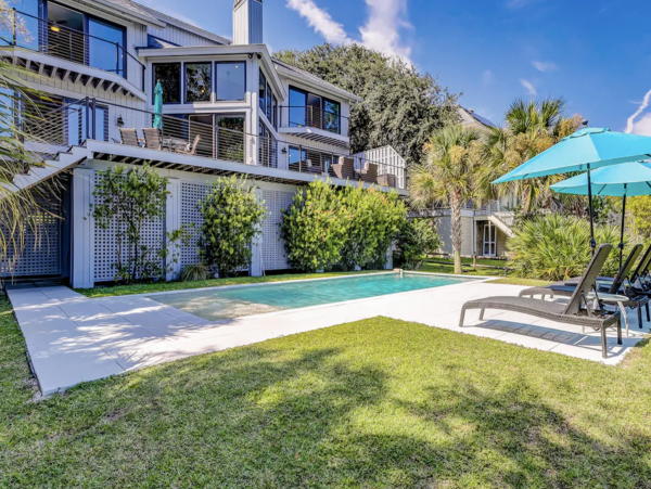True  Hilton Head Beach House Massive Beachside Pool