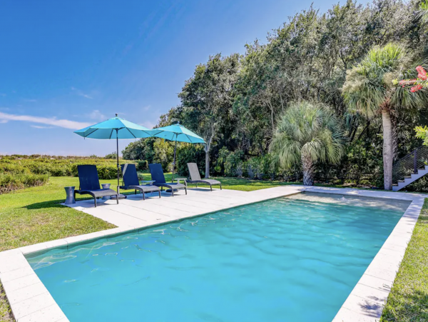 True  Hilton Head Beach House Massive Beachside Pool