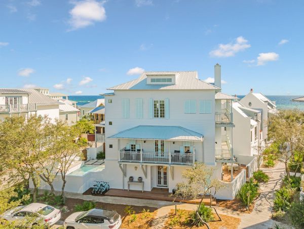 Inlet Beach Vacation Pool Home Six Bedroom + Guest House