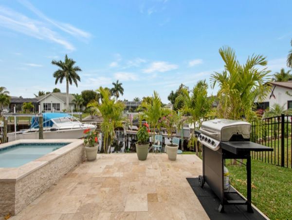 Beautiful Vacation Home in Cape Coral with Dock, Pool & Spa