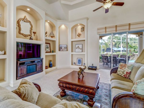 Water Views Cape Coral Vacation Pool Home Three Bedrooms