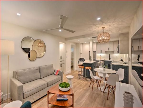 Naples Walk to Beach Vacation Condo Two Bedrooms With Pool