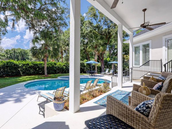 Hilton Head Island Home With Pool, Spa And Golf Views