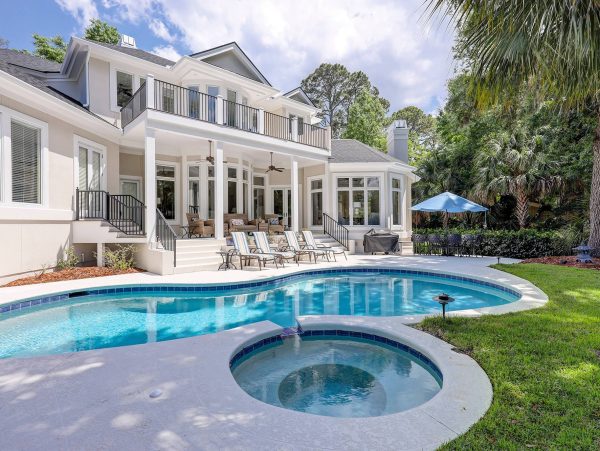 Hilton Head Island Home With Pool, Spa And Golf Views