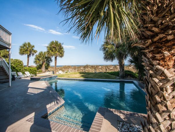 Beachfront Hilton Head Vacation Rental with Private Pool & Ocean Views