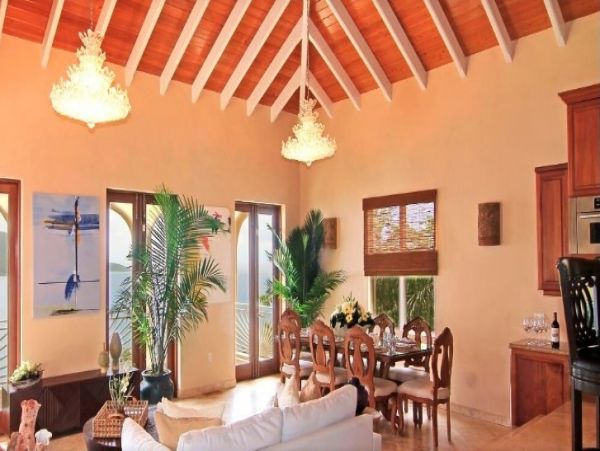 St. Thomas Five Bedroom  Vacation Villa Separate Apartment