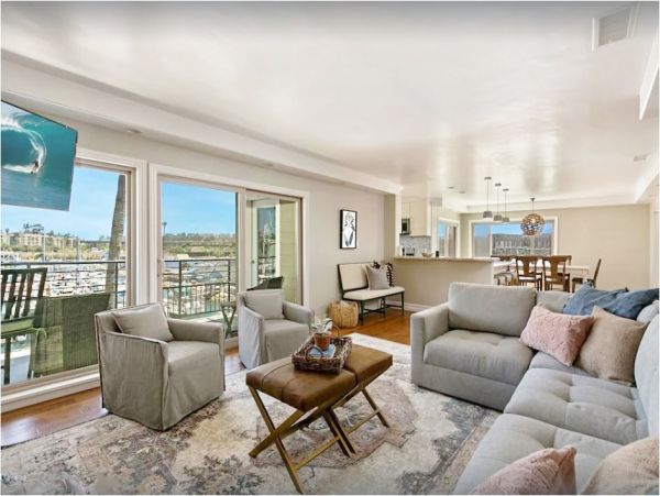 Oceanside Vacation Condo Bay Views Four Bedroom