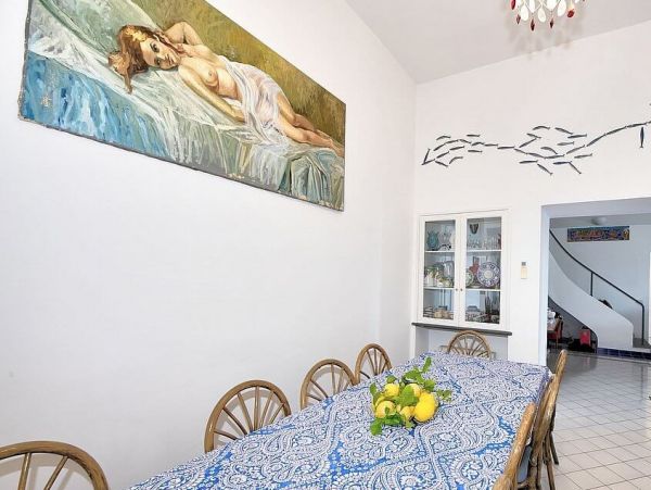 Amalfi Italy Two-Story Villa with 6 Bedrooms and Sea View