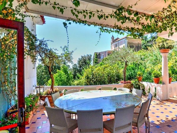 Amalfi Italy Two-Story Villa with 6 Bedrooms and Sea View