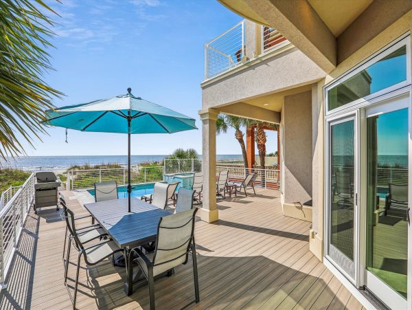 Hilton Head Oceanfront Vacation Home Private Pool