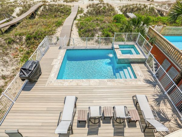 Hilton Head Oceanfront Vacation Home Private Pool