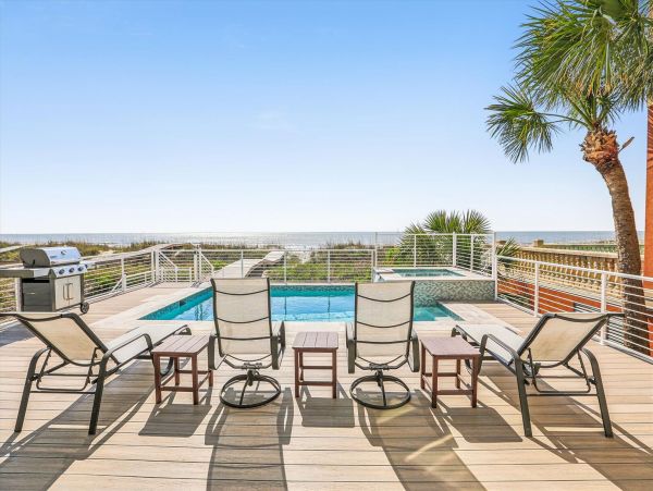 Hilton Head Oceanfront Vacation Home Private Pool