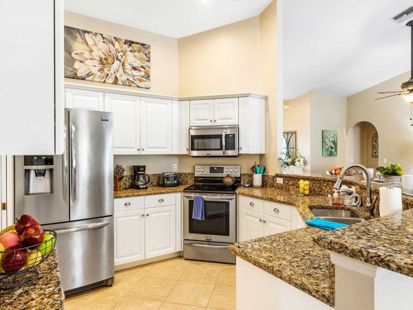 Cape Coral Vacation Villa with Private Caged Pool Sleeps 6