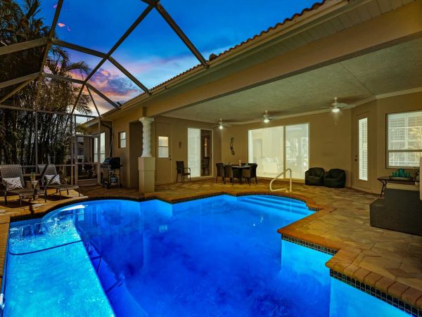 Cape Coral Vacation Home with Private Pool Sleeps 8 Guests