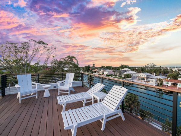 Lido Key Vacation Home Elevator Gulf Views