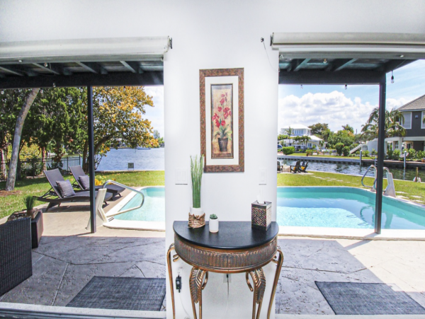 Anna Maria Island Vacation Pool Home Four Bedroom Water View