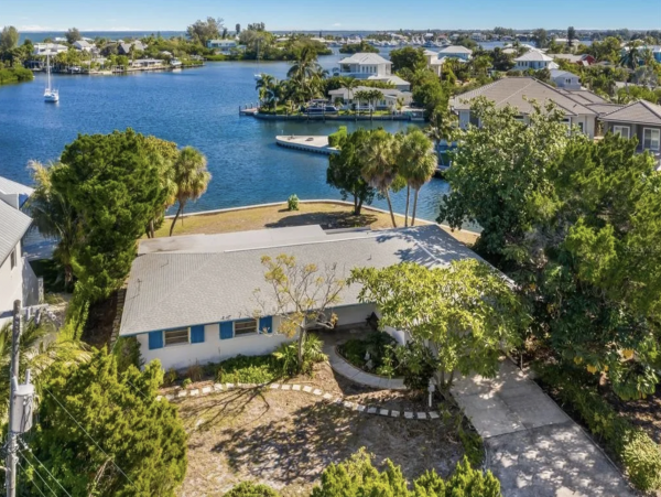 Anna Maria Island Vacation Pool Home Four Bedroom Water View