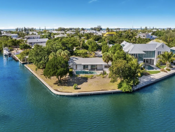 Anna Maria Island Vacation Pool Home Four Bedroom Water View