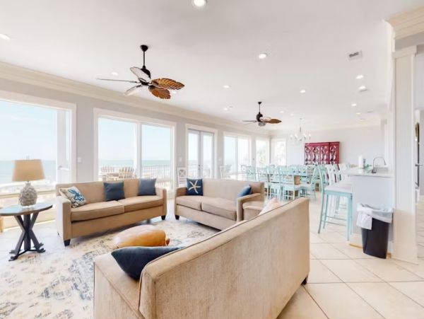 Gulf Front Twelve Bedroom Vacation Home in Orange Beach