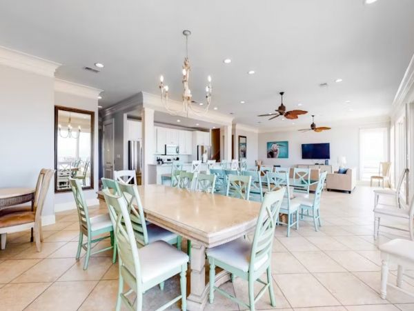Gulf Front Twelve Bedroom Vacation Home in Orange Beach