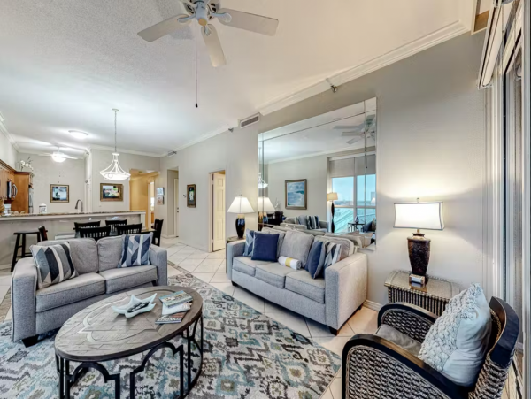 Panoramic Ocean Views Two Bedroom Condo in Miramar Beach