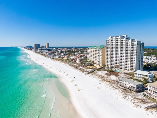 Panoramic Ocean Views Two Bedroom Condo in Miramar Beach