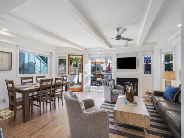 Three Bedroom Home in San Diego Walk to Beach Sleeps 7