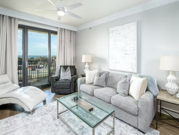 Destin Vacation Condo Three Bedrooms Walk To Beach Sleeps 8