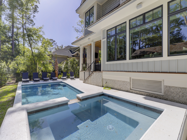 Hilton Head Seven Bedroom Pool Home Sleeps 23 Walk To Beach