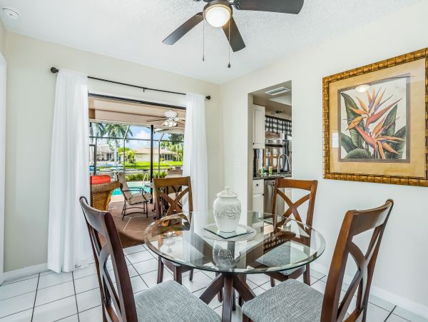 Four Bedroom Canalfront Home with Private Pool in Cape Coral