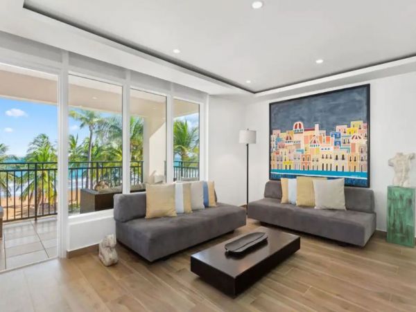Puerto Rico Oceanfront Vacation Villa Ocean Views 2 Bedrooms