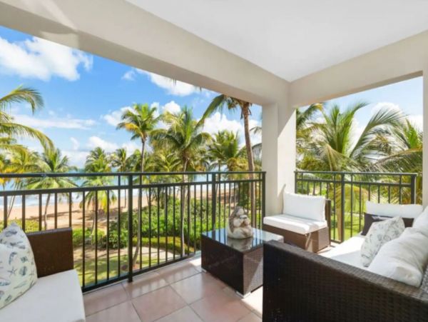 Puerto Rico Oceanfront Vacation Villa Ocean Views 2 Bedrooms