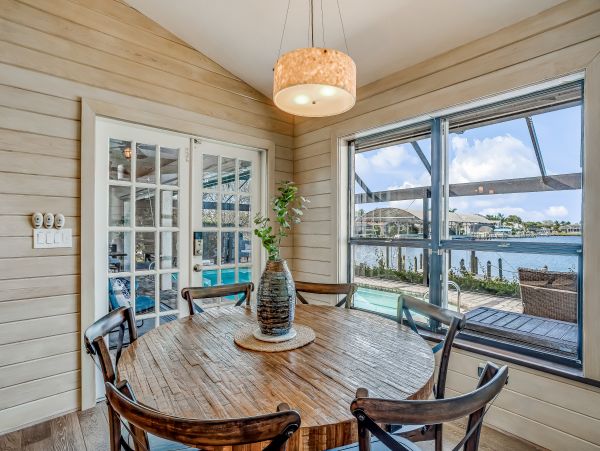 Cape Coral Lake Front 3 Bedroom Home with Pool & Dock