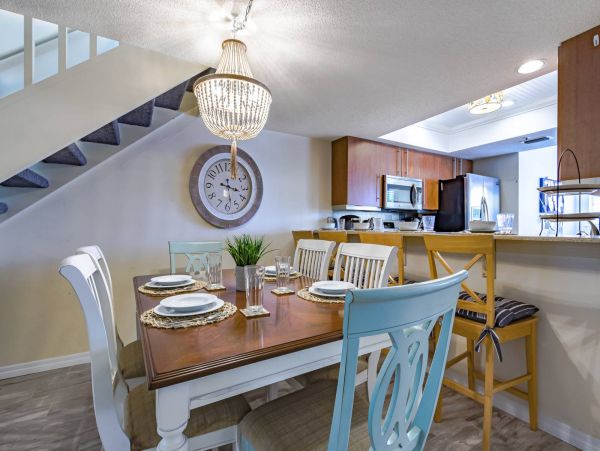 Remodeled 3 bedroom townhome across the street