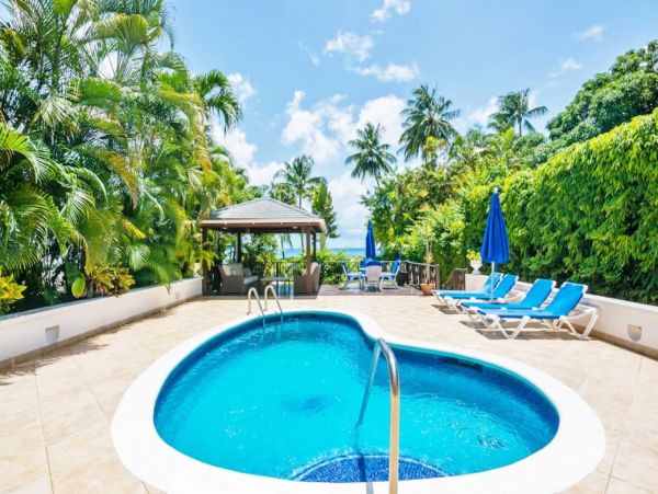 Ocean Views Barbados Vacation Pool Home Five Bedrooms